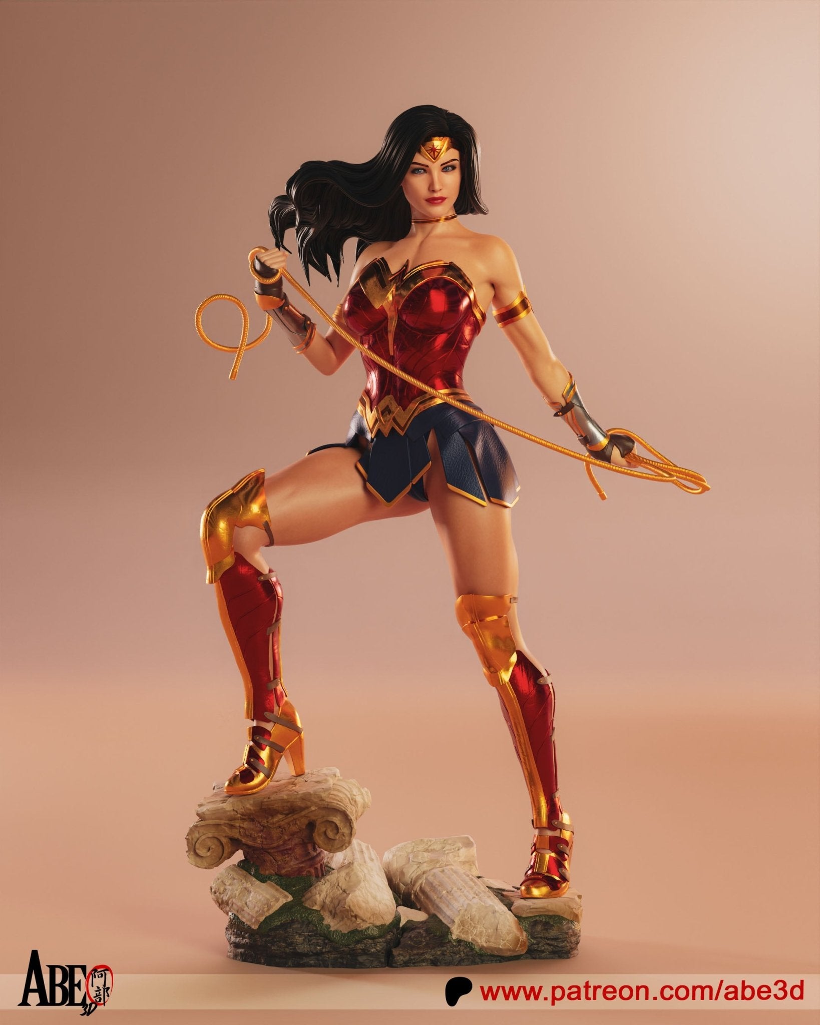 Wonderwoman - Abe3D - Dark Forge Arts