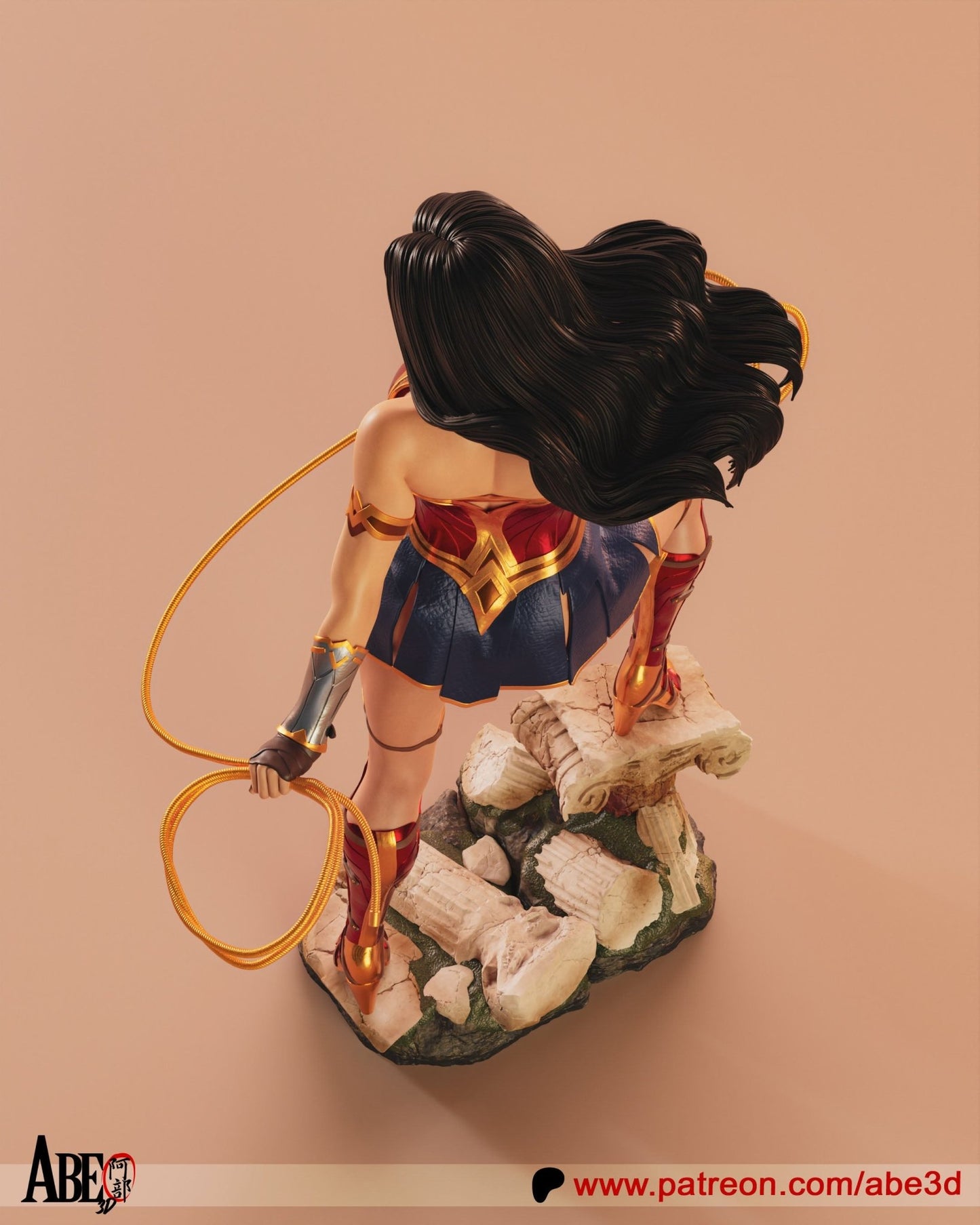 Wonderwoman - Abe3D - Dark Forge Arts
