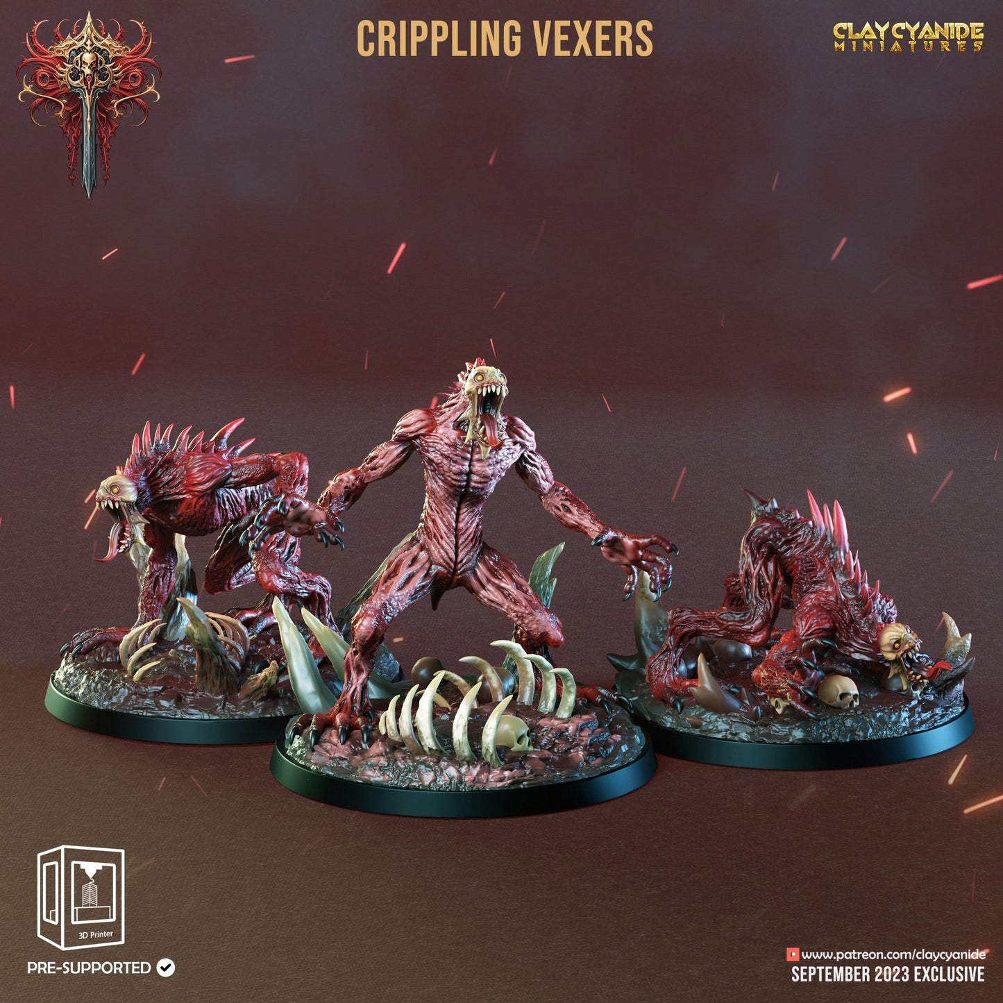 Wrath of Cernobog - ClayCyanide - Dark Forge Arts