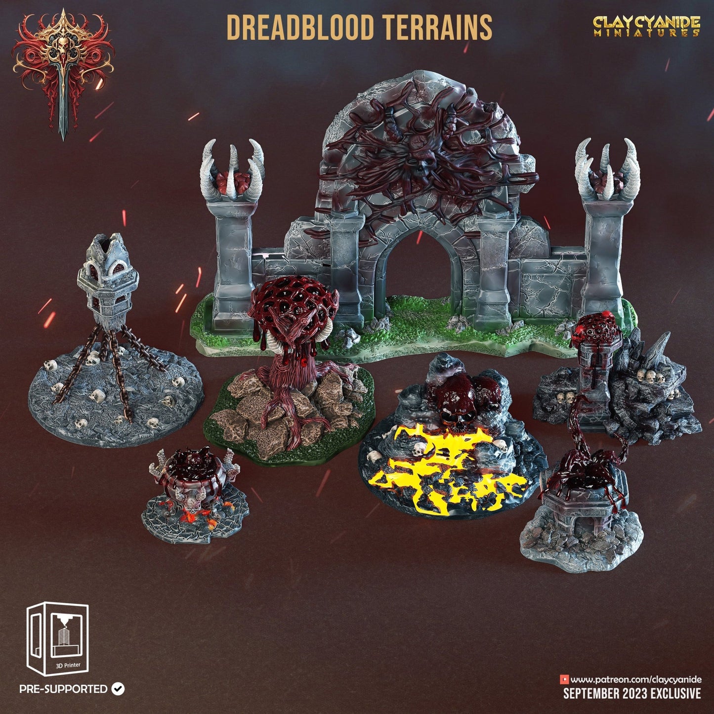 Wrath of Cernobog - ClayCyanide - Dark Forge Arts