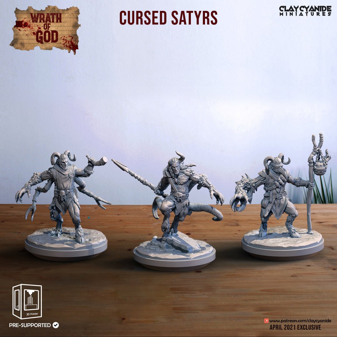 Wrath of God - ClayCyanide - Dark Forge Arts