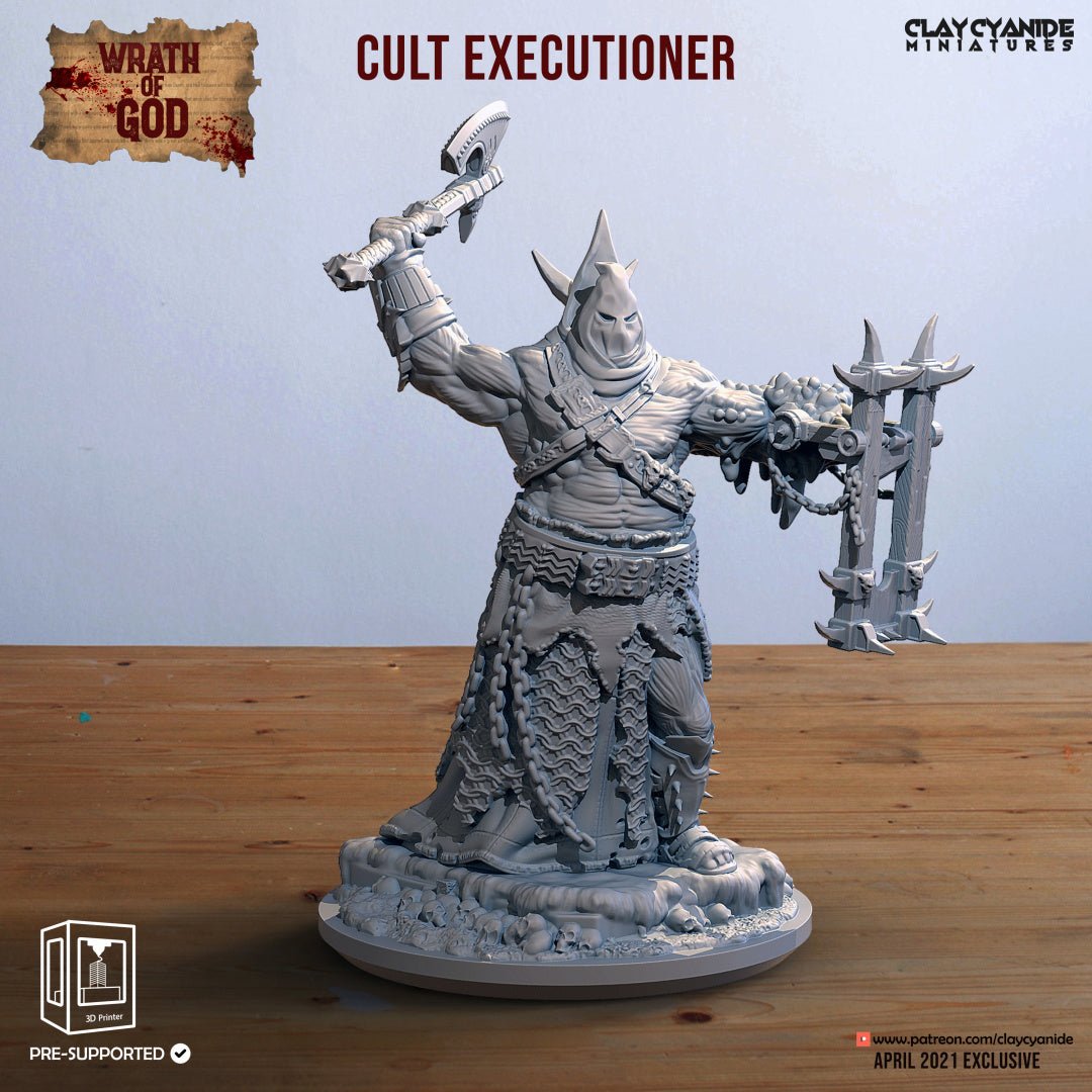 Wrath of God - ClayCyanide - Dark Forge Arts