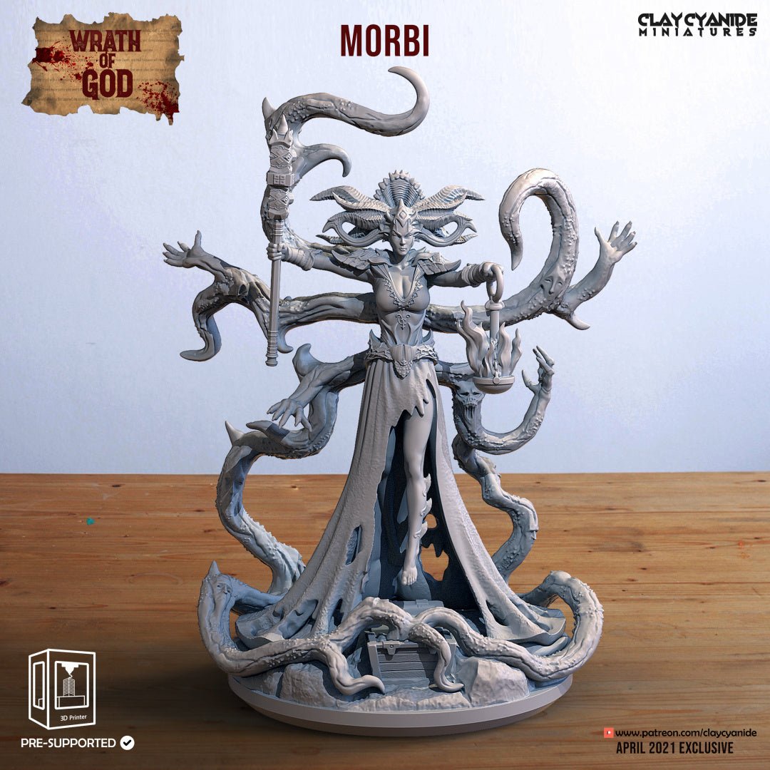 Wrath of God - ClayCyanide - Dark Forge Arts
