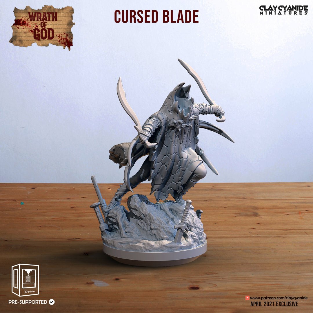 Wrath of God - ClayCyanide - Dark Forge Arts
