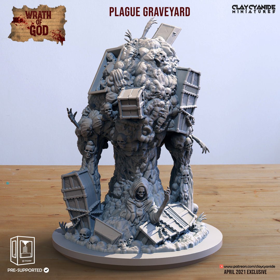 Wrath of God - ClayCyanide - Dark Forge Arts