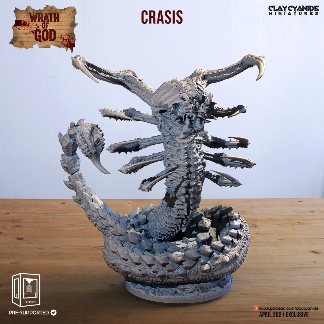 Wrath of God - ClayCyanide - Dark Forge Arts