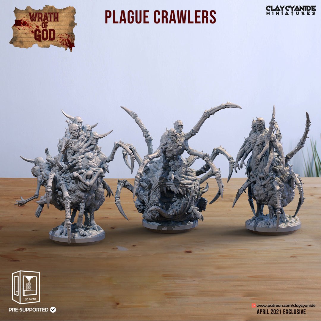 Wrath of God - ClayCyanide - Dark Forge Arts