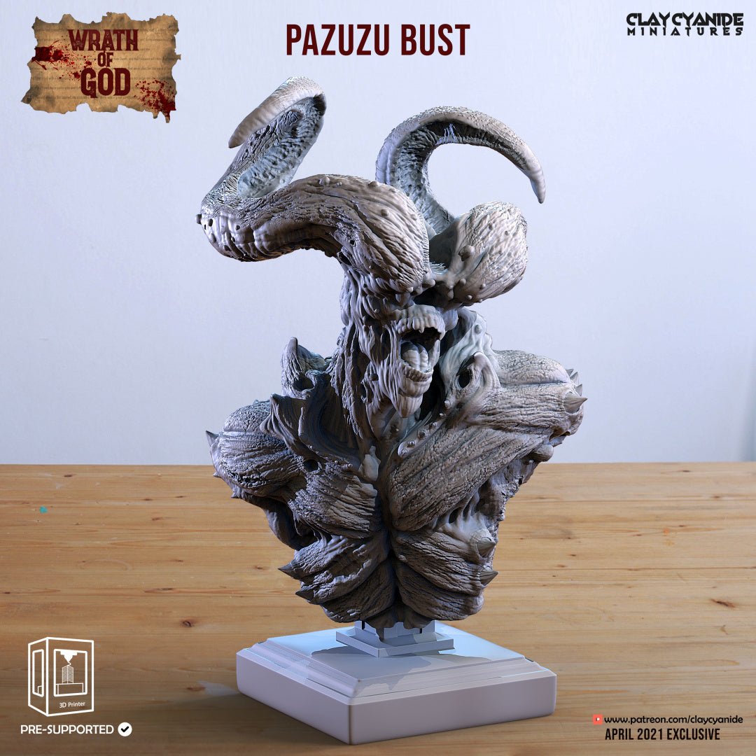 Wrath of God - ClayCyanide - Dark Forge Arts