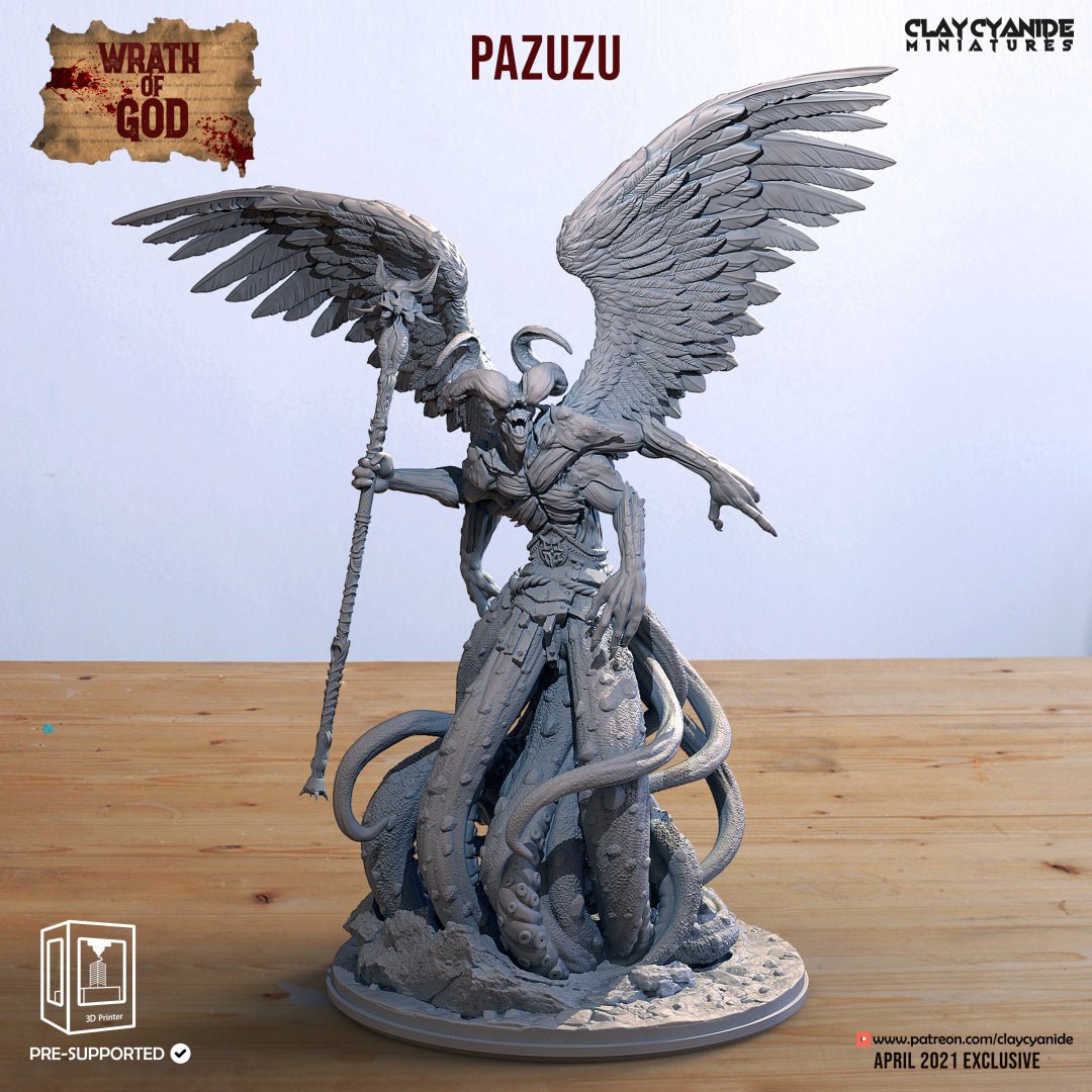Wrath of God - ClayCyanide - Dark Forge Arts