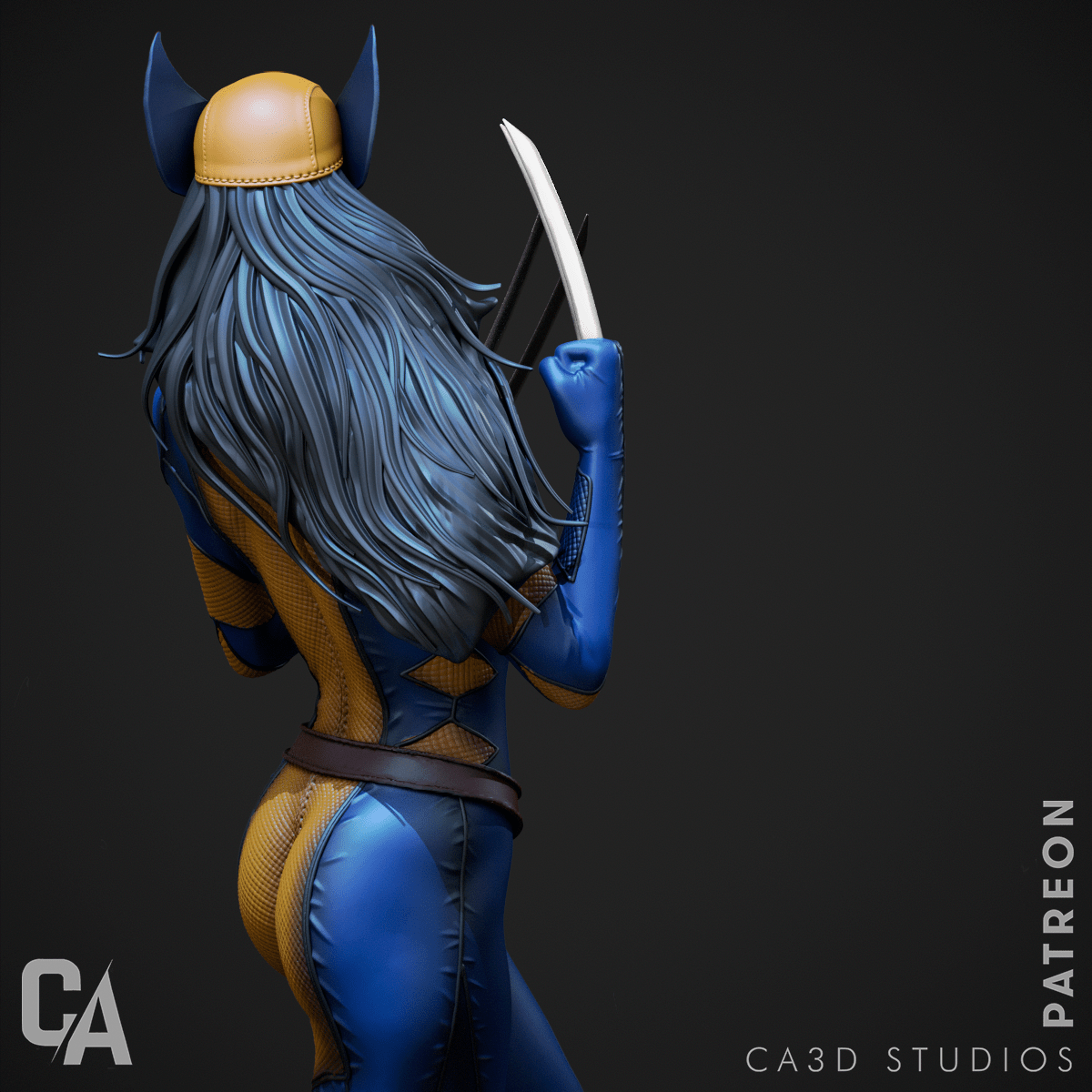 X - 23 - CA 3D Studios - Dark Forge Arts