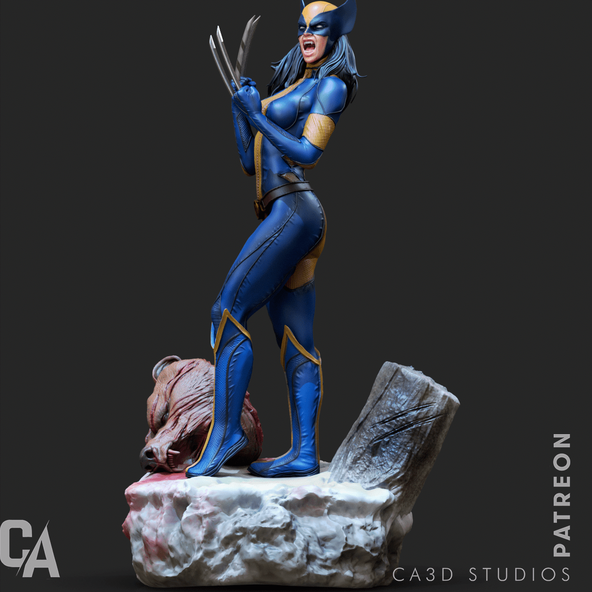 X - 23 - CA 3D Studios - Dark Forge Arts