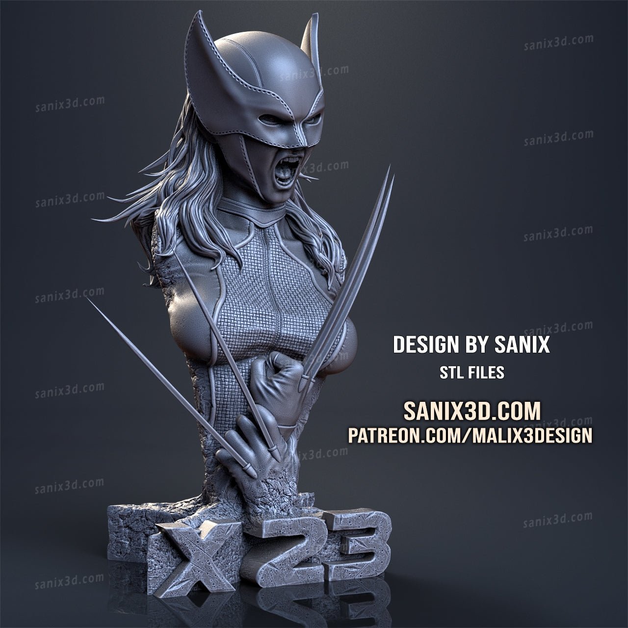 X - 32 - Sanix3D - Dark Forge Arts