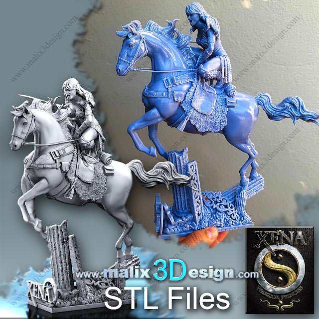 Xena - Sanix3D - Dark Forge Arts