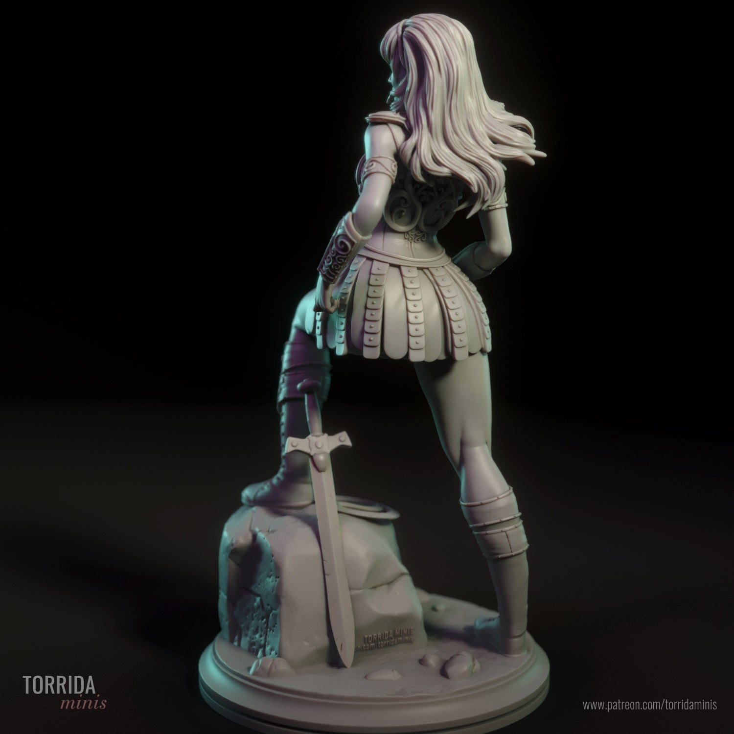 Xena - Torrida Minis - Dark Forge Arts