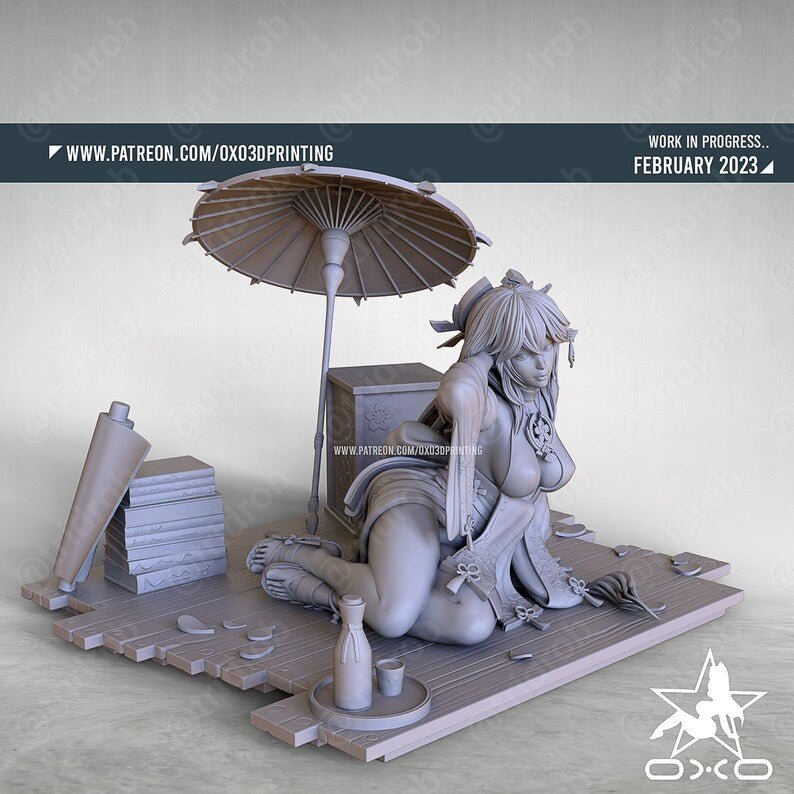 Yae Miko - OXO3D - Dark Forge Arts