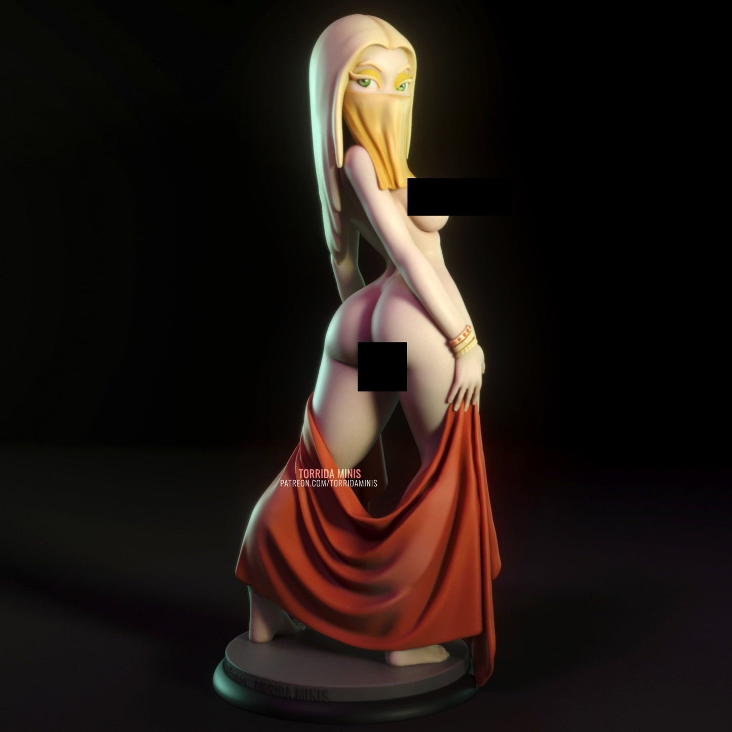 Yellow Sorceress - Torrida Minis - Dark Forge Arts