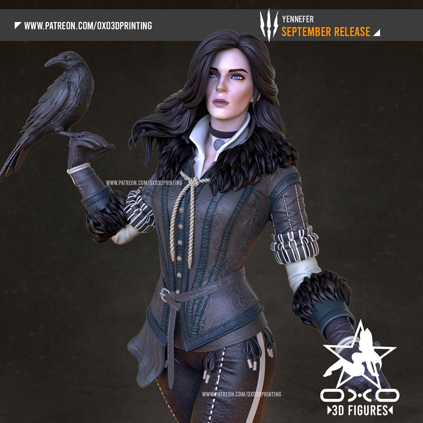 Yennefer - OXO3D - Dark Forge Arts