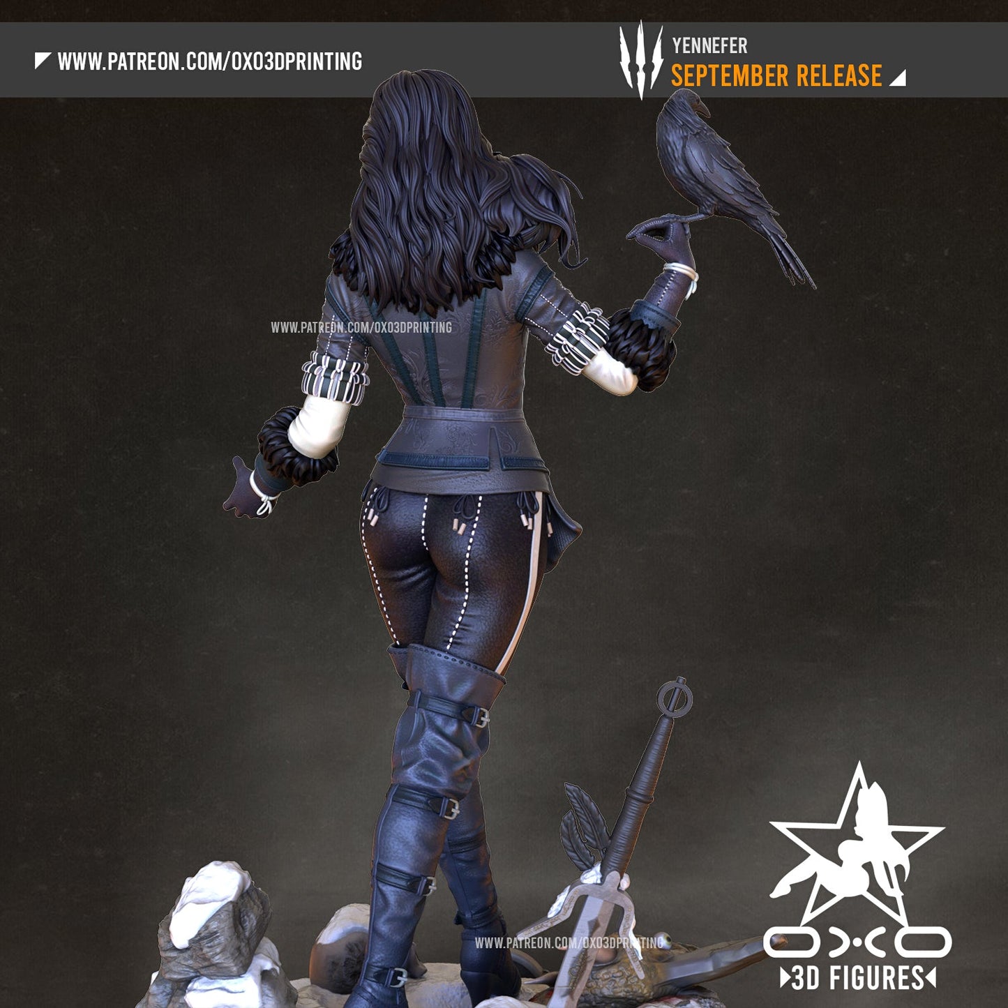 Yennefer - OXO3D - Dark Forge Arts