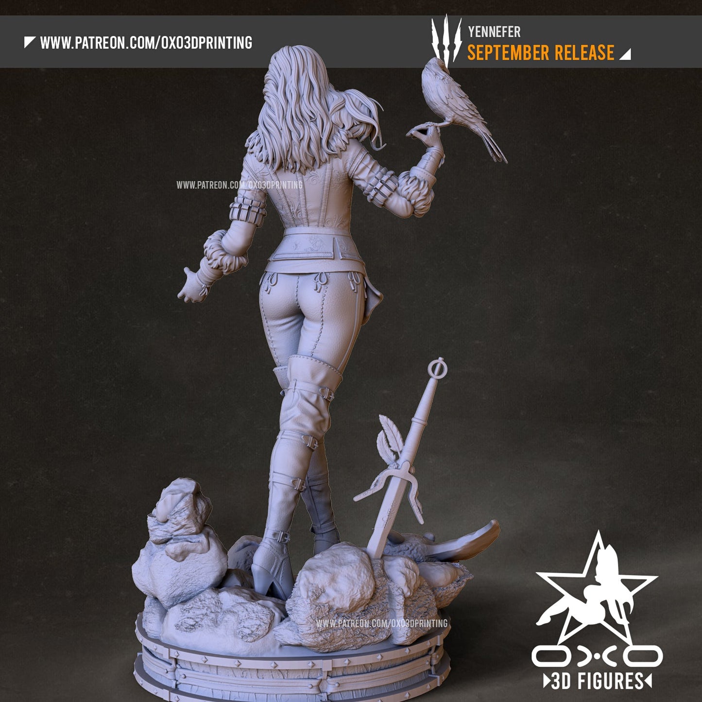 Yennefer - OXO3D - Dark Forge Arts