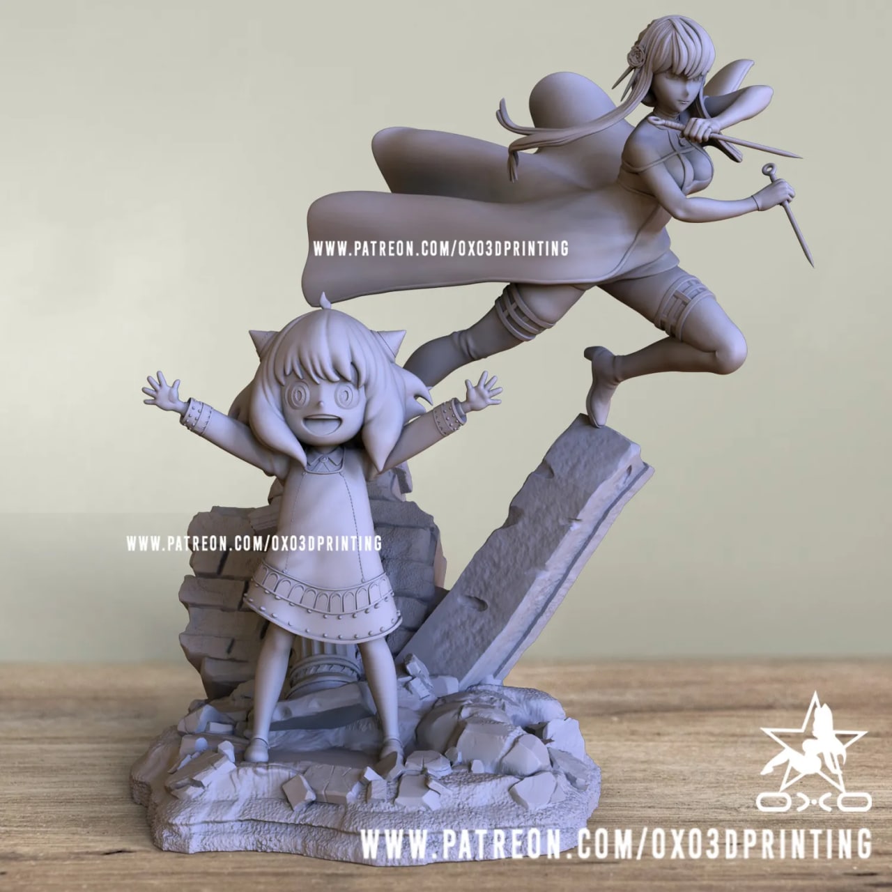 Yor Forger - OXO3D - Dark Forge Arts