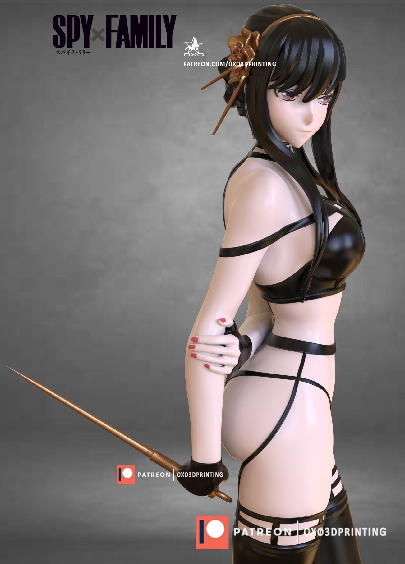 Yor Forger - OXO3D - Dark Forge Arts