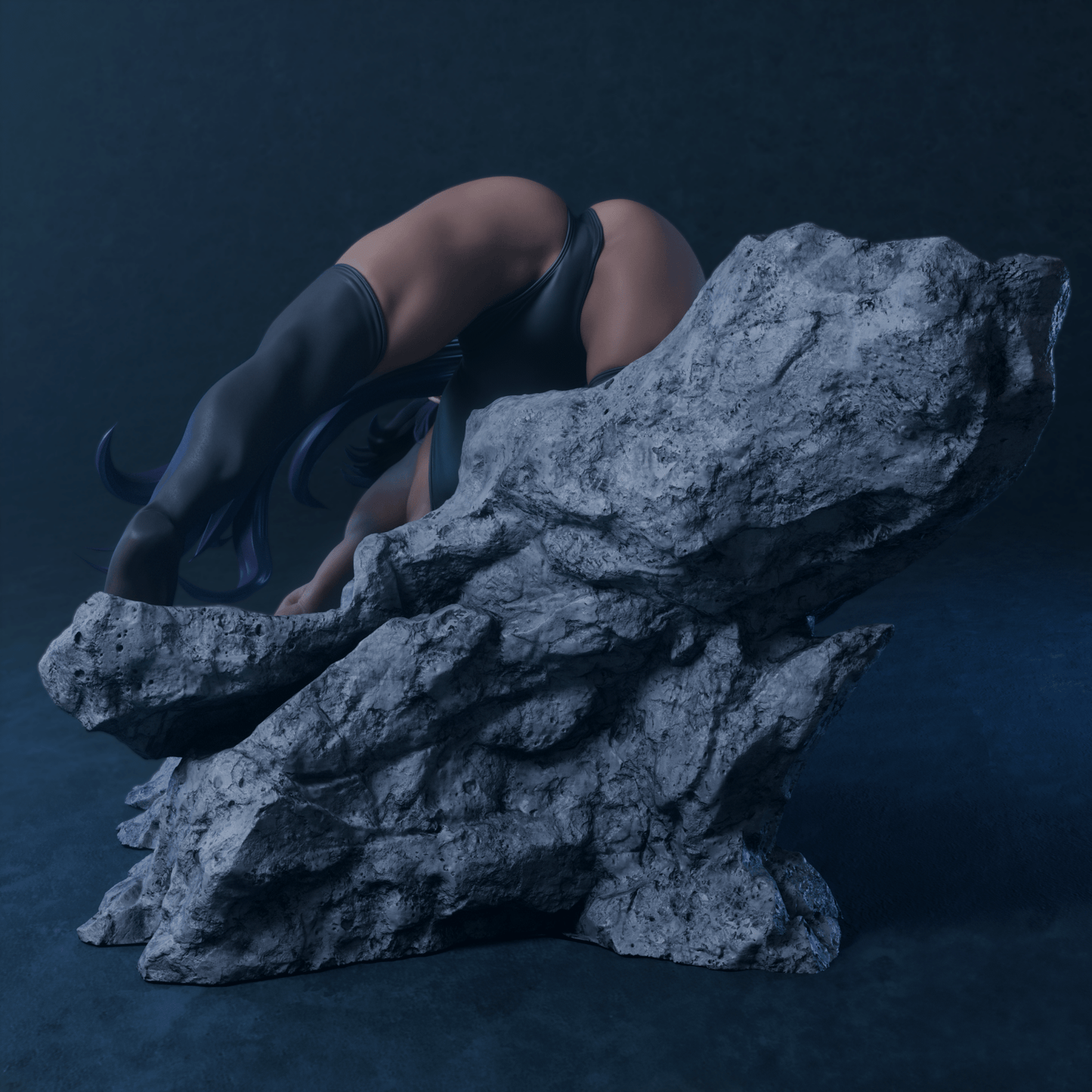 Yoruichi - CA 3D Studios - Dark Forge Arts