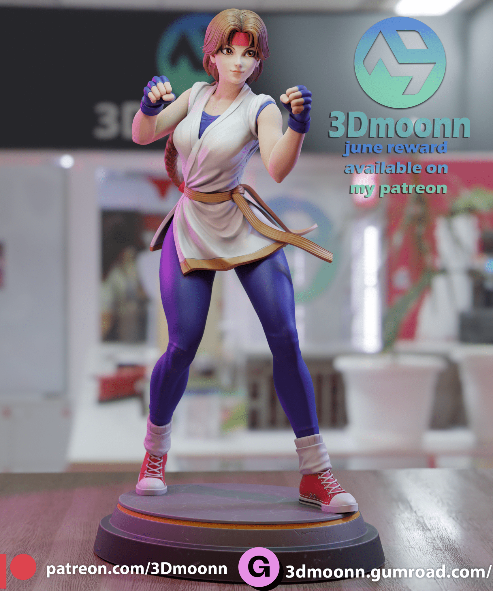 Yuri - 3DMoonn - Dark Forge Arts