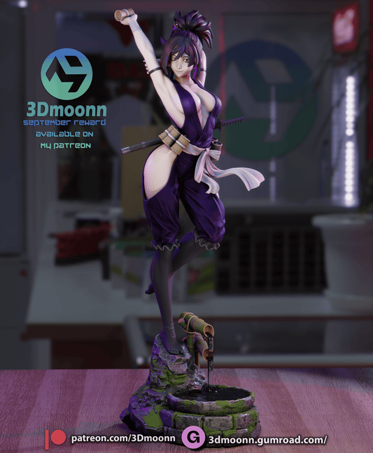 Yuzuriha - 3DMoonn - Dark Forge Arts