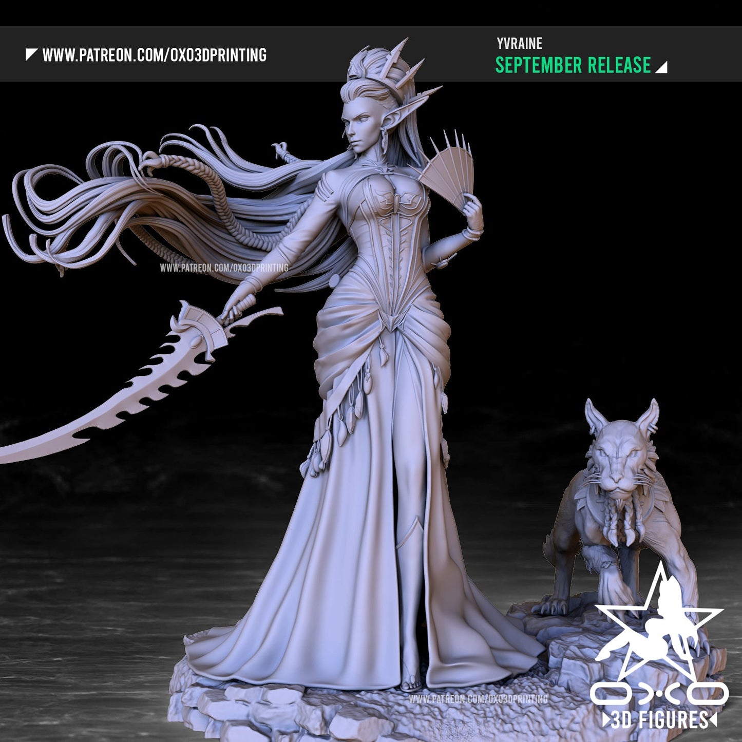 Yvraine - OXO3D - Dark Forge Arts