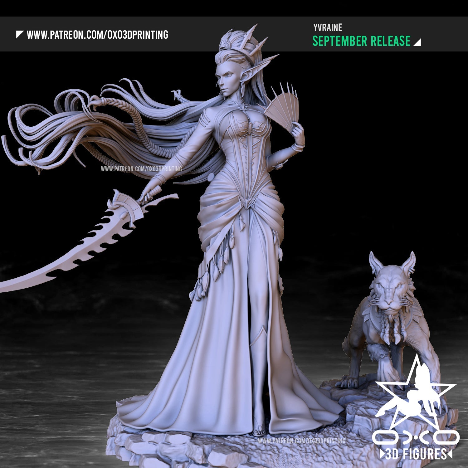 Yvraine - OXO3D - Dark Forge Arts