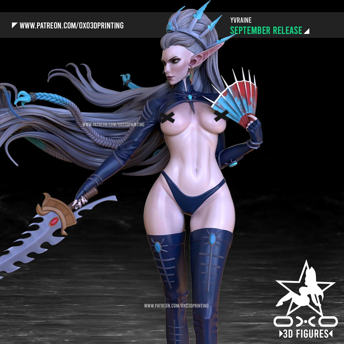 Yvraine - OXO3D - Dark Forge Arts
