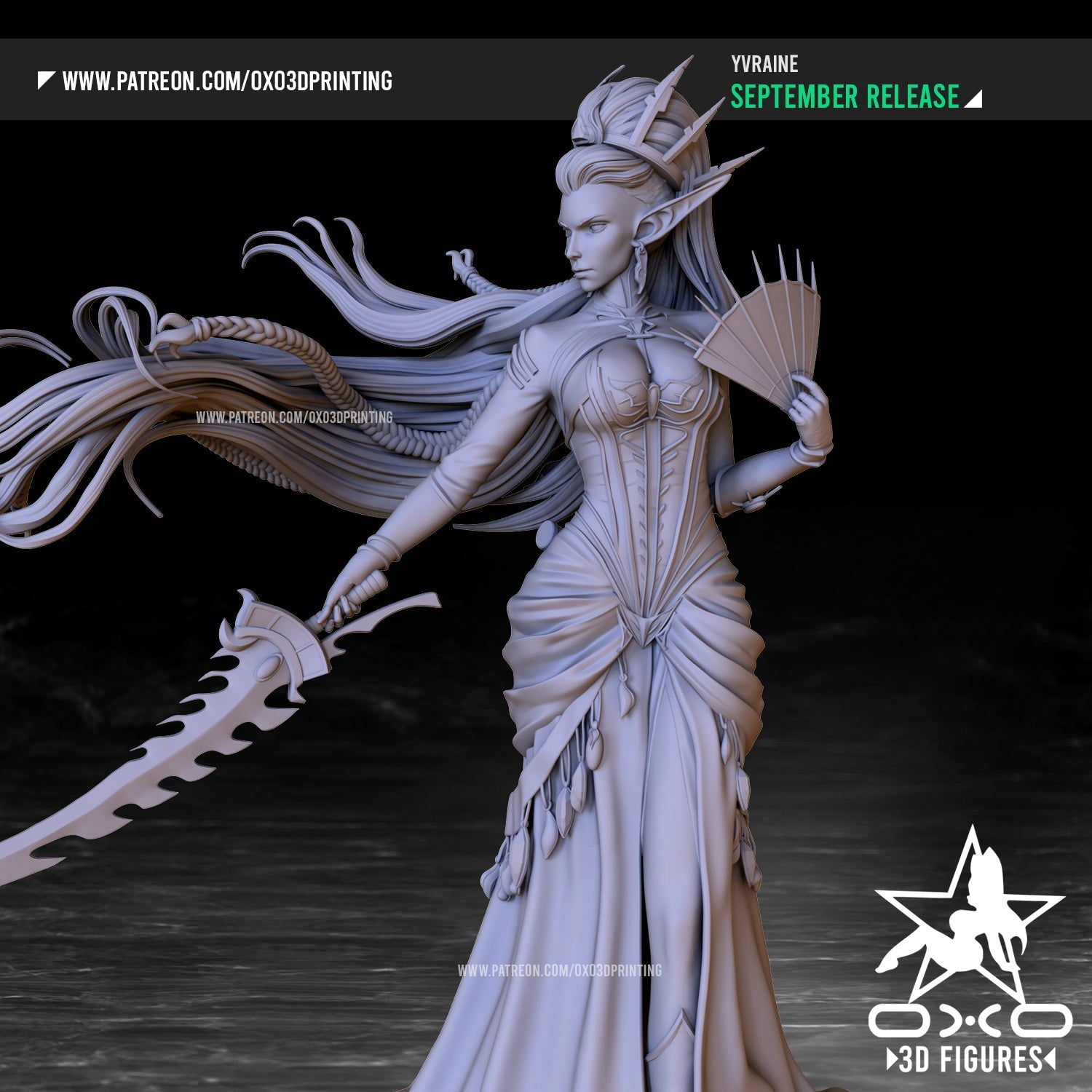 Yvraine - OXO3D - Dark Forge Arts