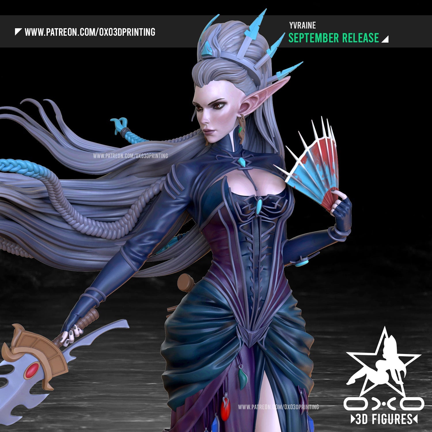 Yvraine - OXO3D - Dark Forge Arts