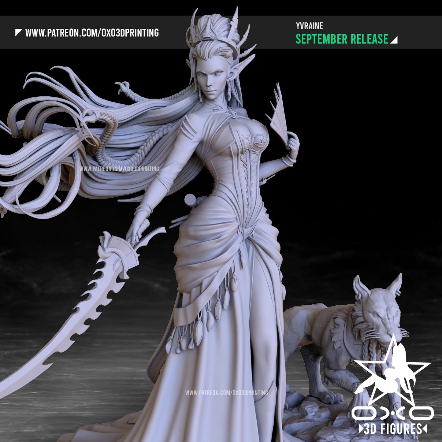 Yvraine - OXO3D - Dark Forge Arts
