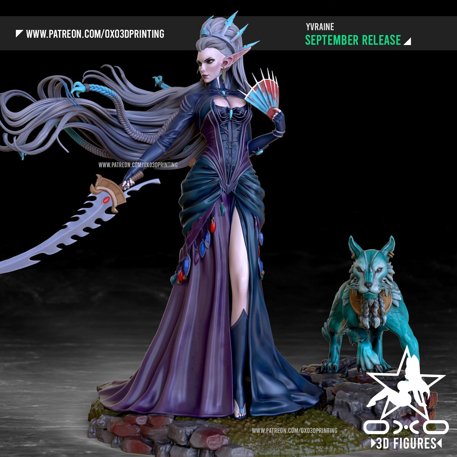 Yvraine - OXO3D - Dark Forge Arts
