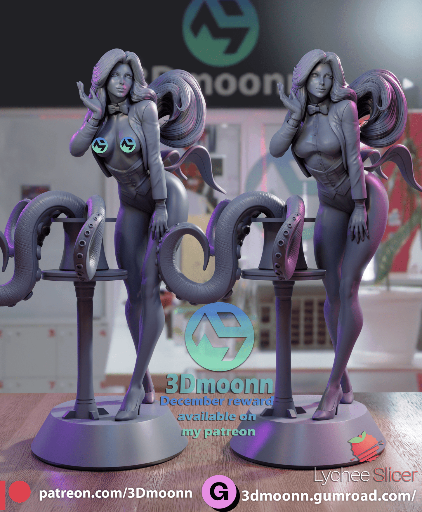 Zatanna - 3DMoonn - Dark Forge Arts