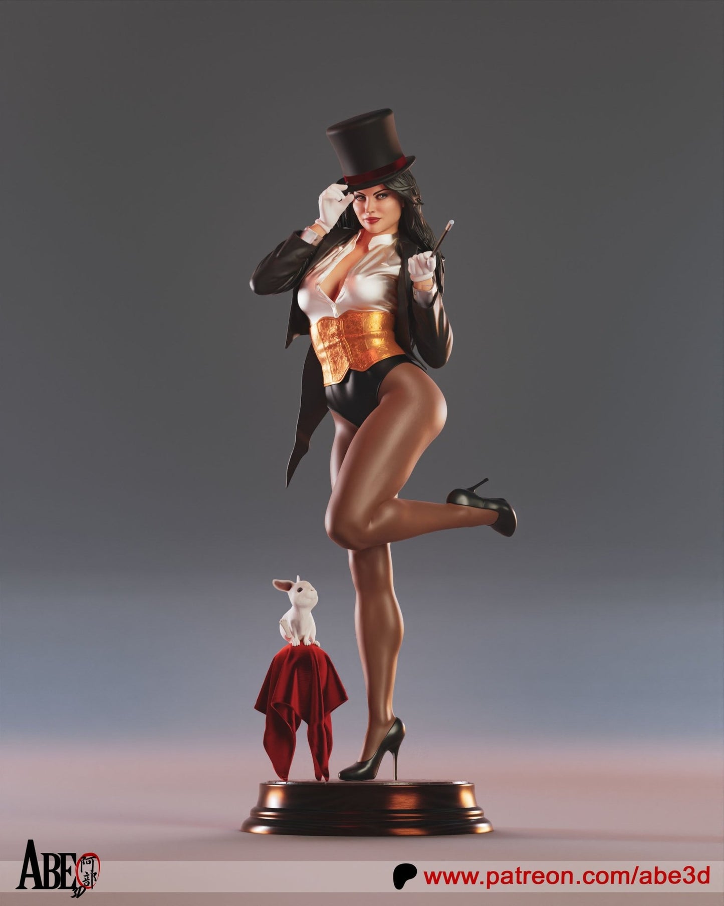 Zatanna - Abe3D - Dark Forge Arts