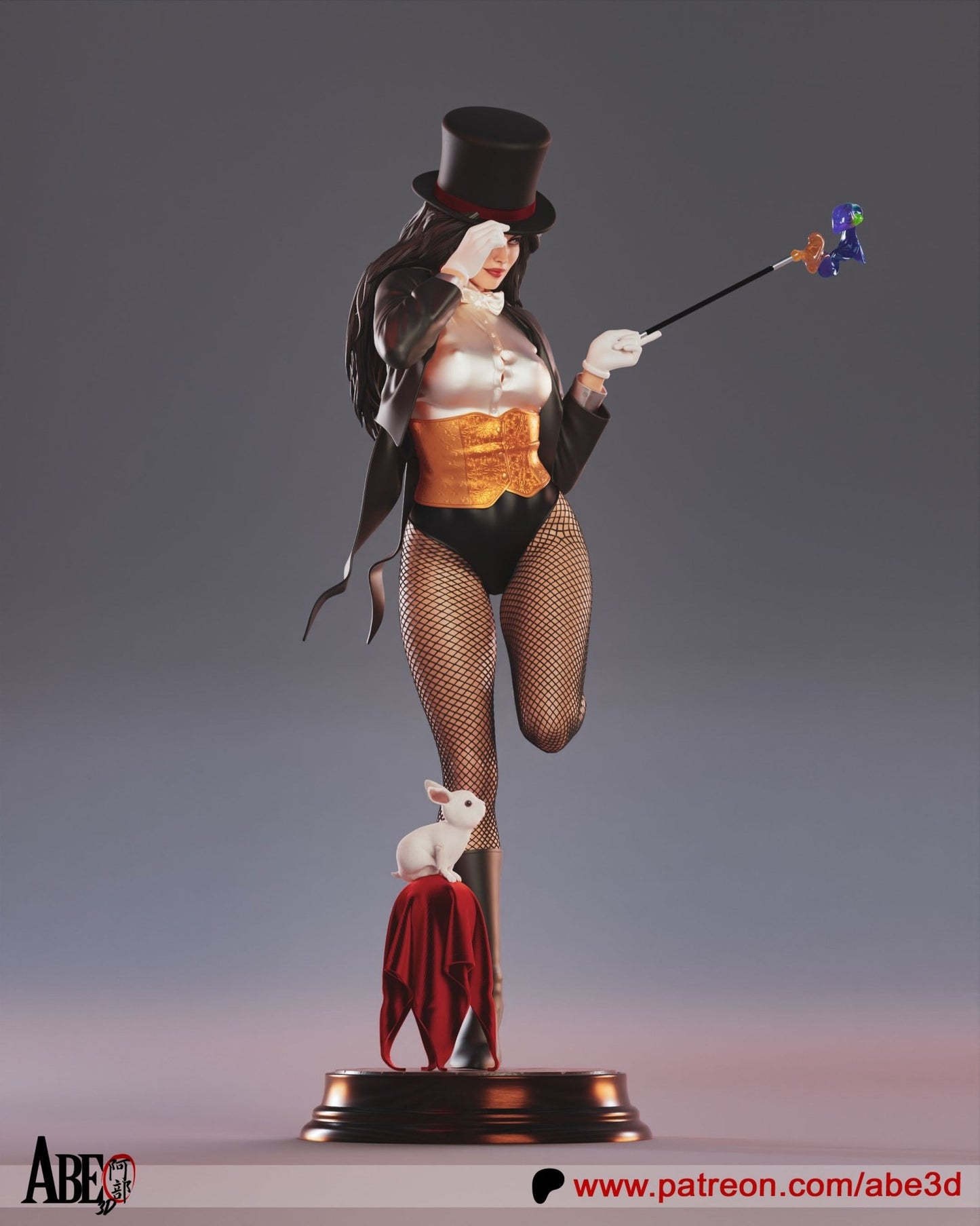 Zatanna - Abe3D - Dark Forge Arts
