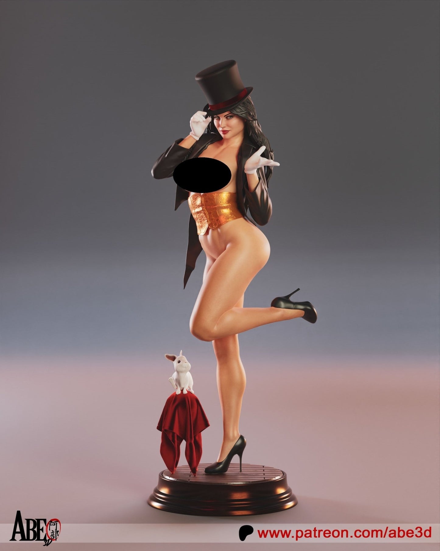 Zatanna - Abe3D - Dark Forge Arts