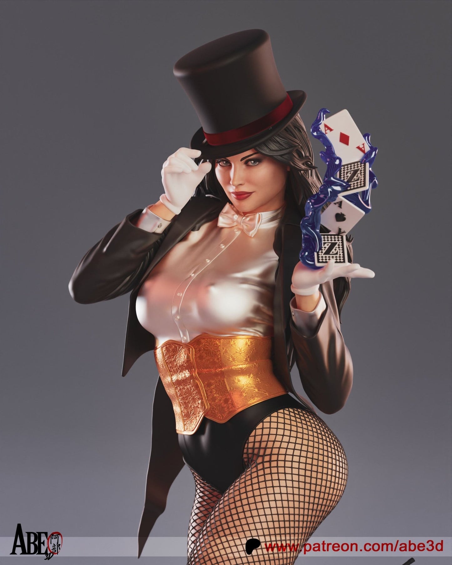 Zatanna - Abe3D - Dark Forge Arts