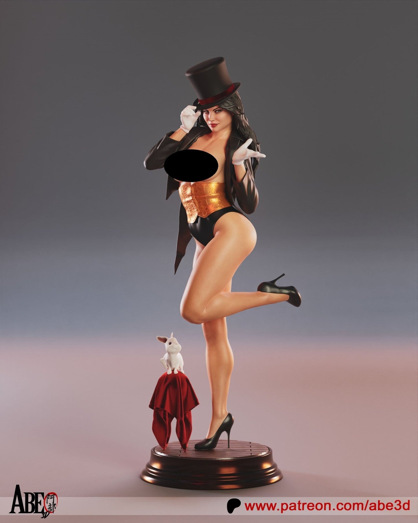 Zatanna - Abe3D - Dark Forge Arts