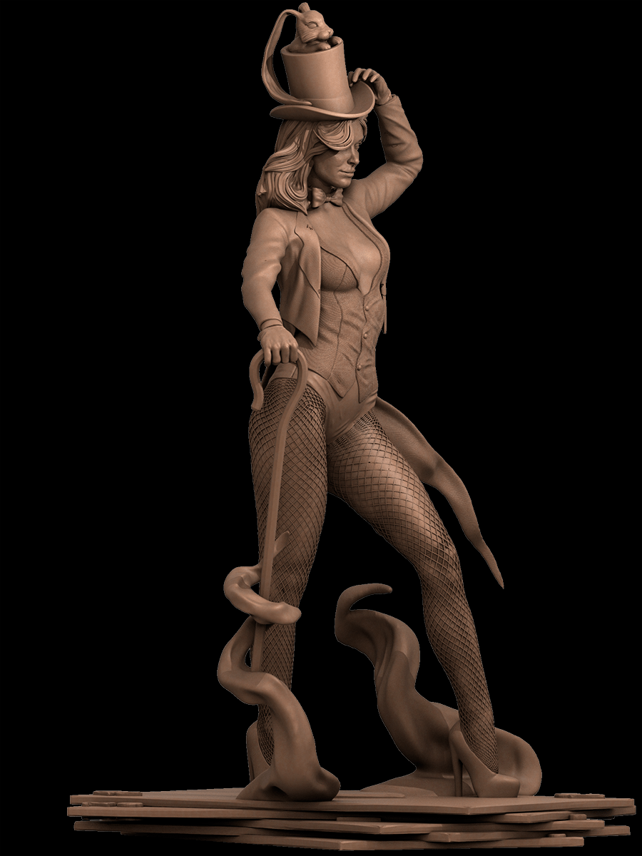 Zatanna - CA 3D Studios - Dark Forge Arts