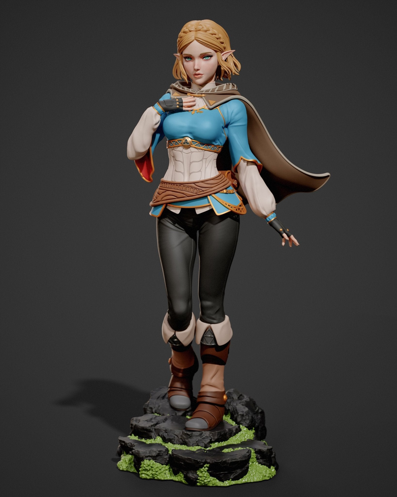 Zelda - Abe3D - Dark Forge Arts