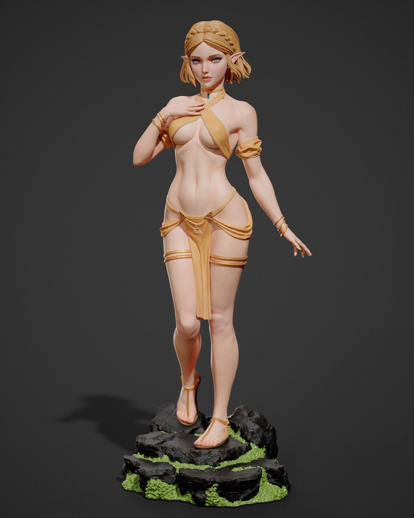 Zelda - Abe3D - Dark Forge Arts