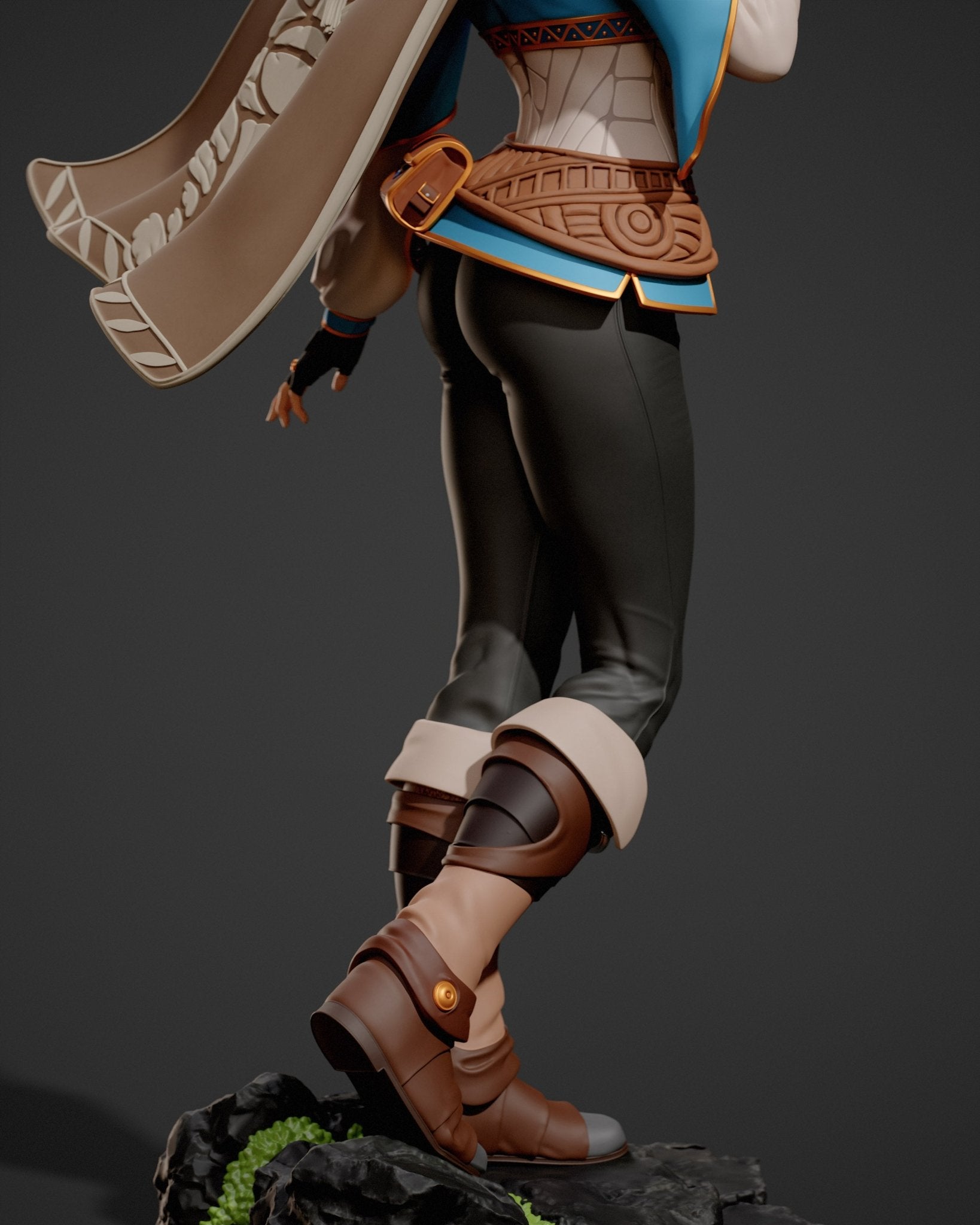 Zelda - Abe3D - Dark Forge Arts