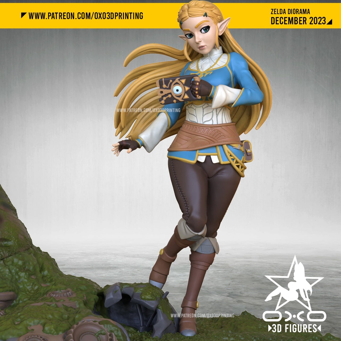 Zelda Diorama - OXO3D - Dark Forge Arts