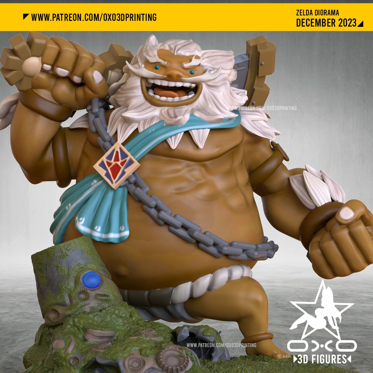 Zelda Diorama - OXO3D - Dark Forge Arts