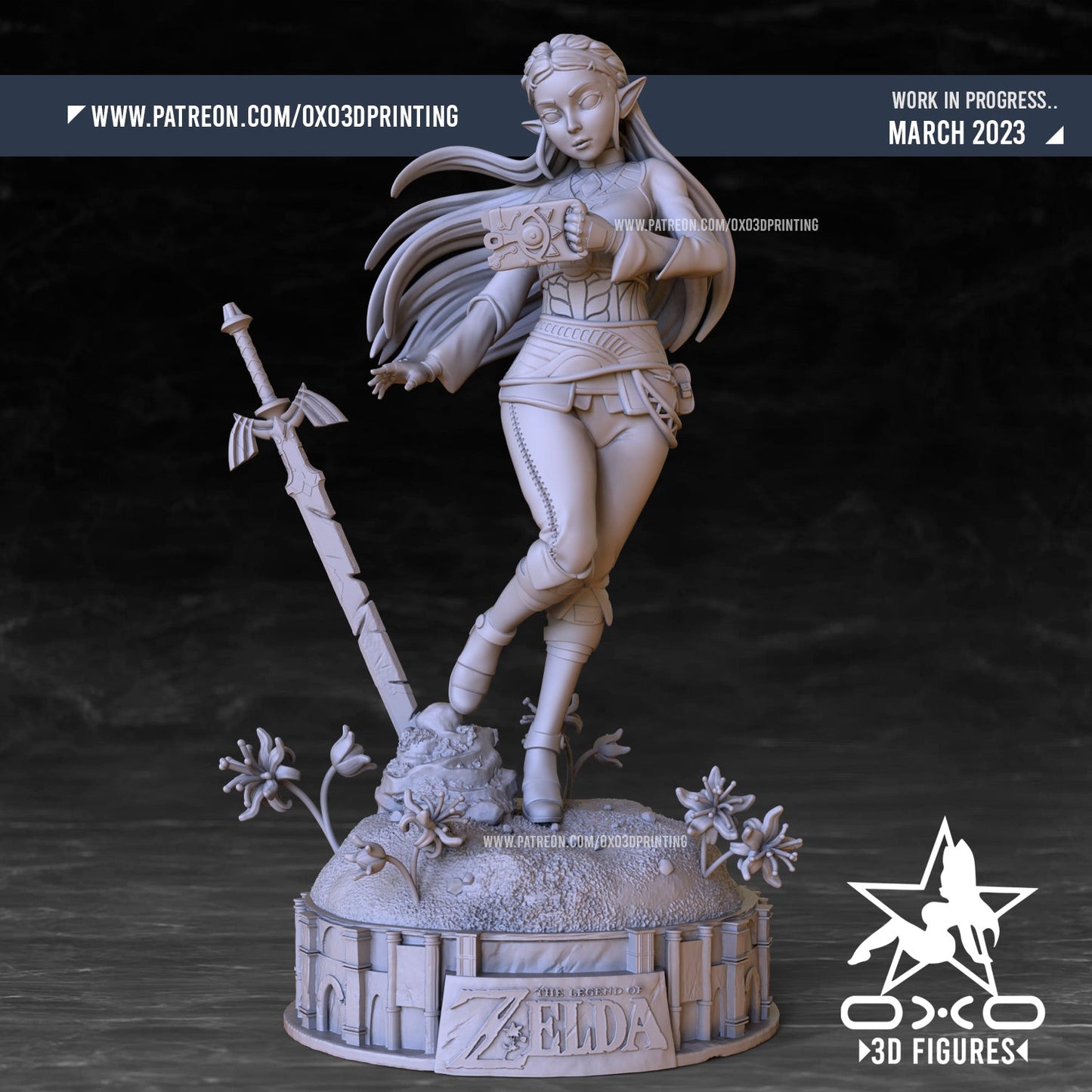 Zelda - OXO3D - Dark Forge Arts