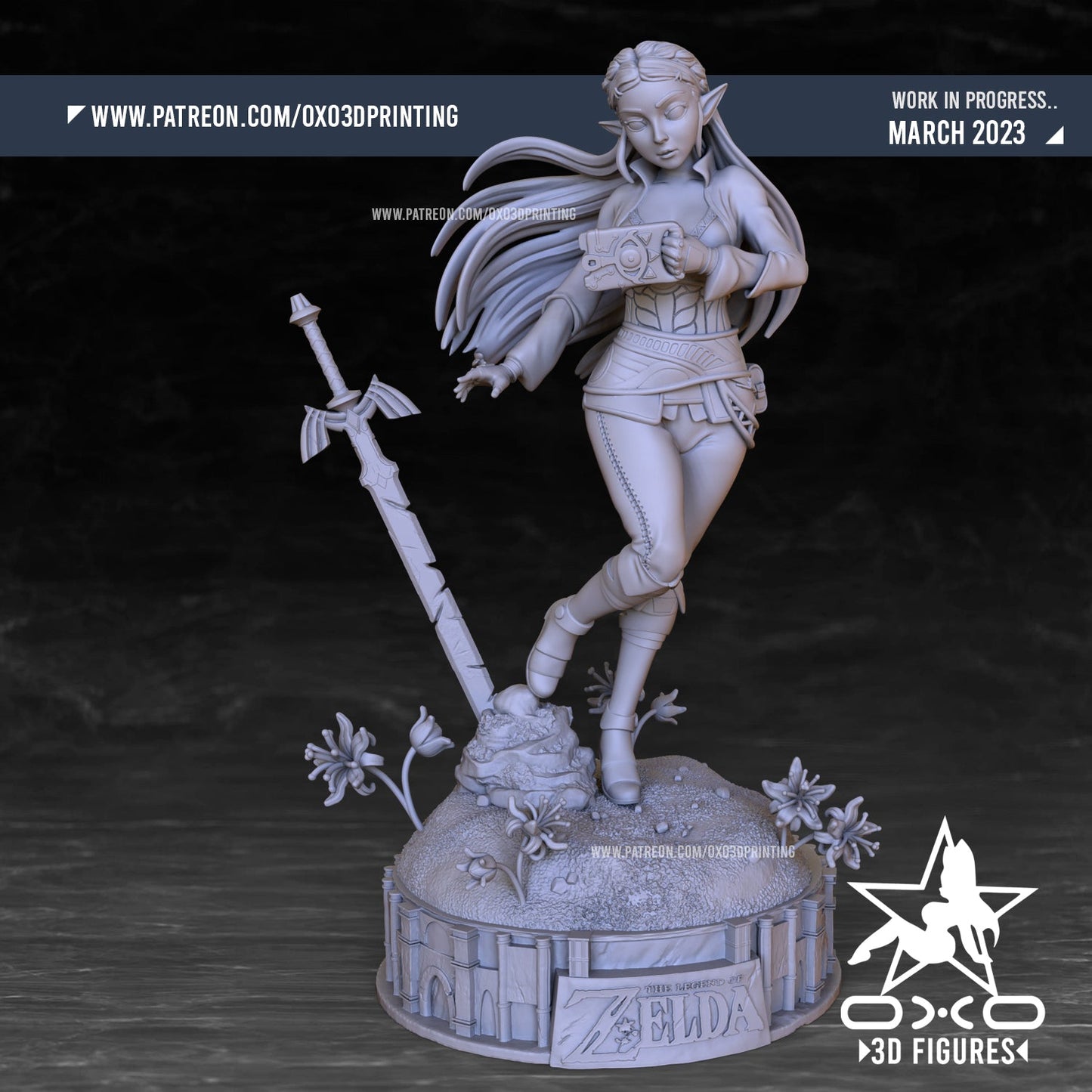 Zelda - OXO3D - Dark Forge Arts