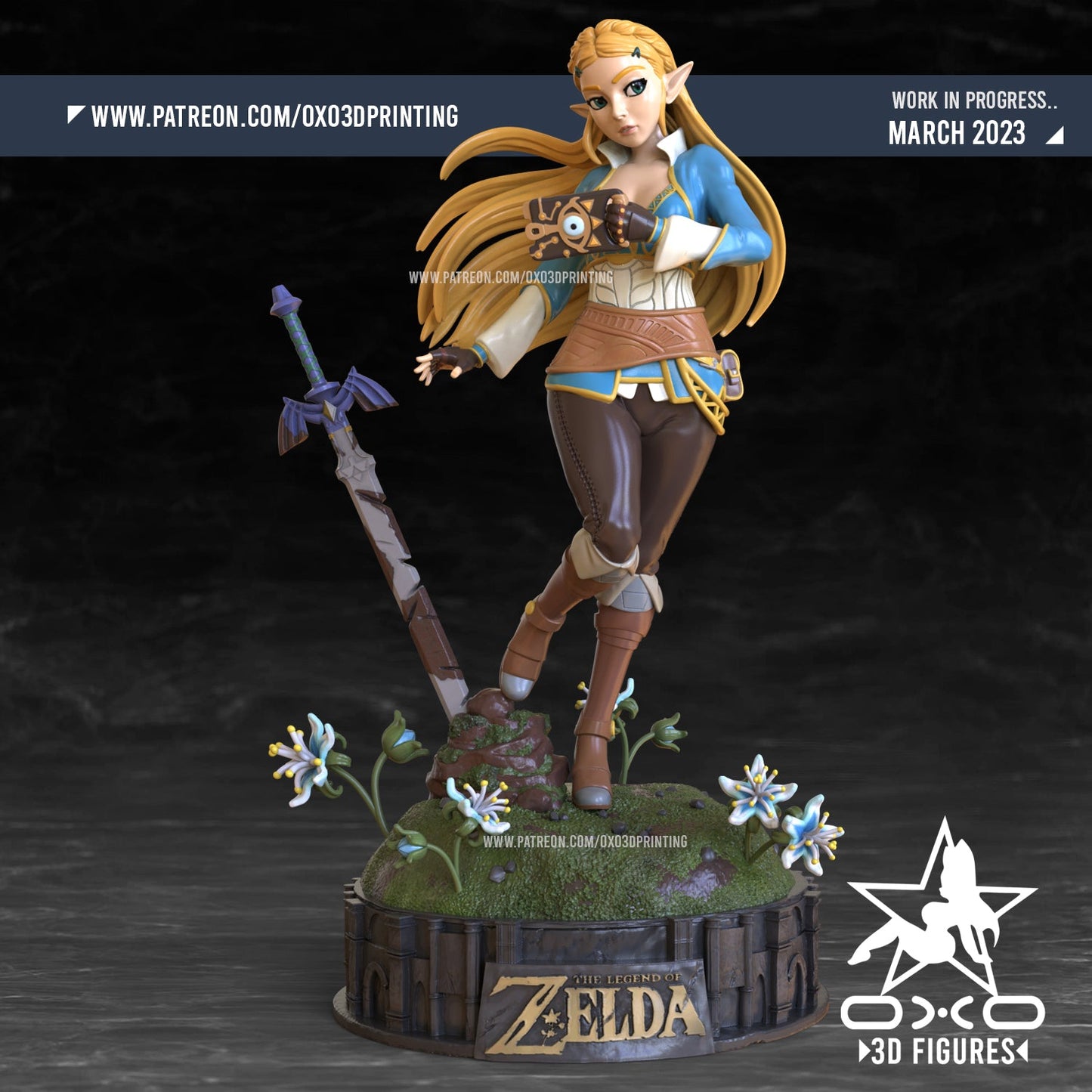 Zelda - OXO3D - Dark Forge Arts